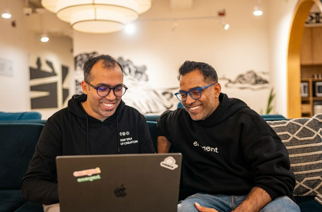 Emergent co-founders Madhav Jha and Mukund Jha