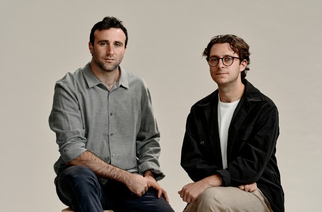 (L) Charlie Horowitz and (R) Tyler Presser, founders of EON.