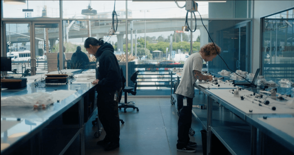 Senra technicians at work in one of the wire harness company's two factories.