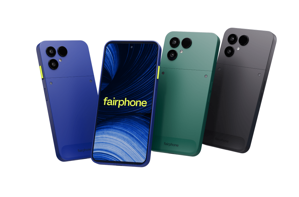 Image of Fairphone 6+ in different colorwasy