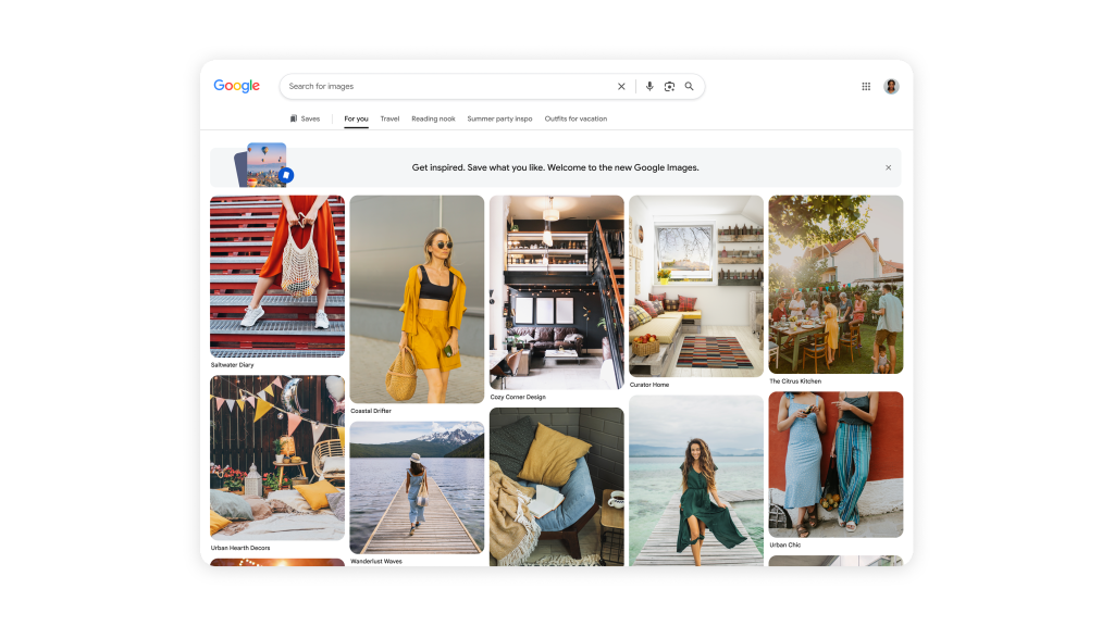 New Google Images