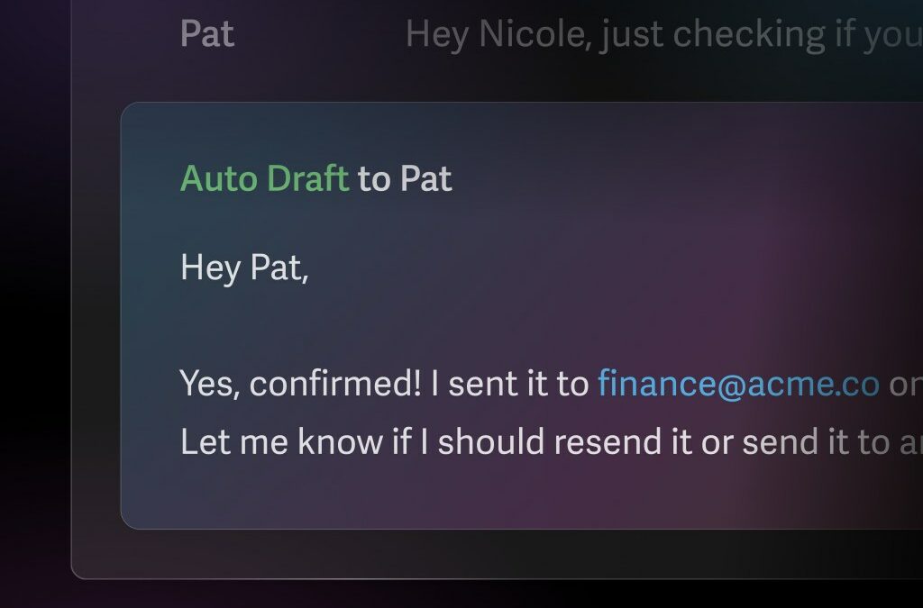 Superhuman Auto Drafts