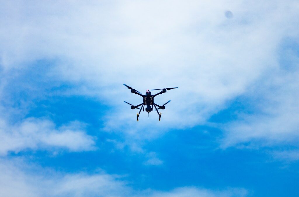Terra Industries drone in flight