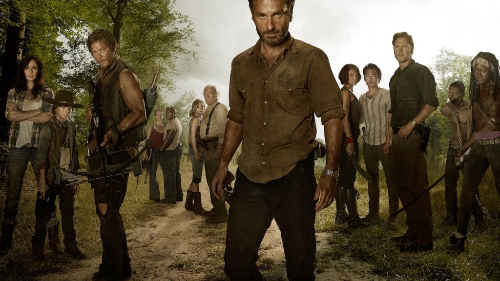 scene from The Walking Dead