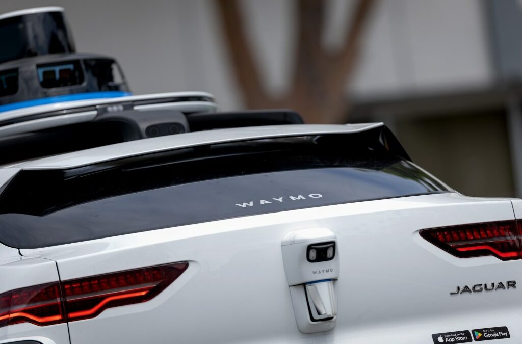 back of Waymo vehicle